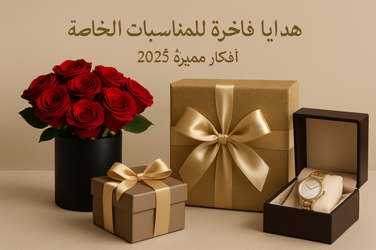 هدايا فاخرة للمناسبات الخاصة 2025 | أفكار مميزة للأحباء